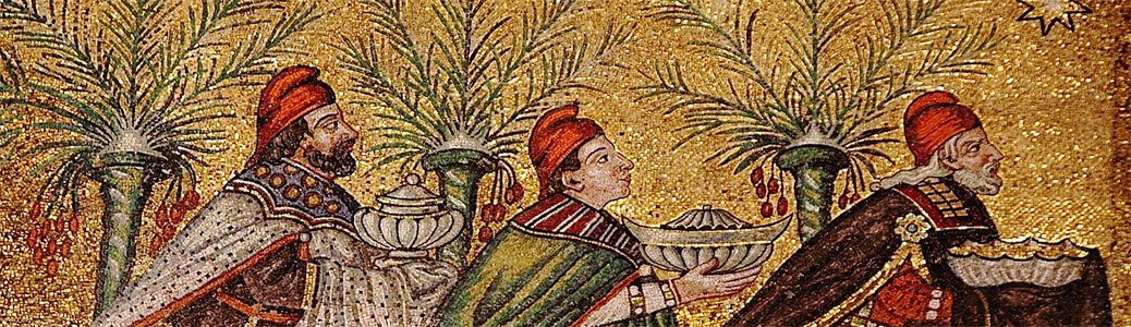 Magi (particolare), VI secolo, mosaico, Ravenna, basilica di San Vitale