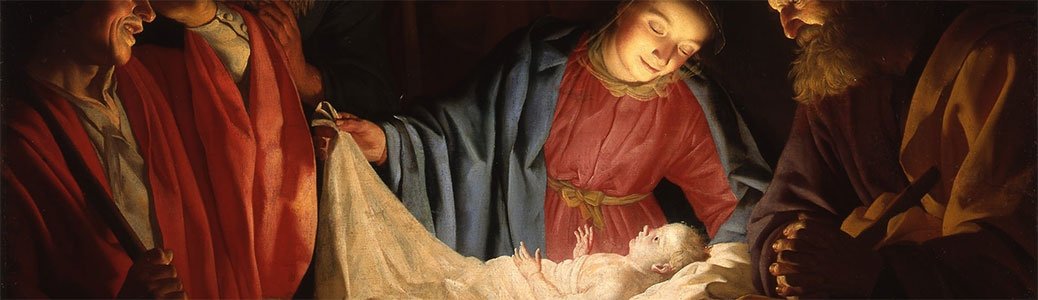 Gerard-van-Honthorst, Adorazione dei pastori, Natale, Natività