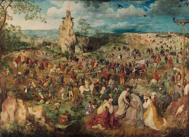 Pieter Bruegel il Vecchio, Salita al Calvario